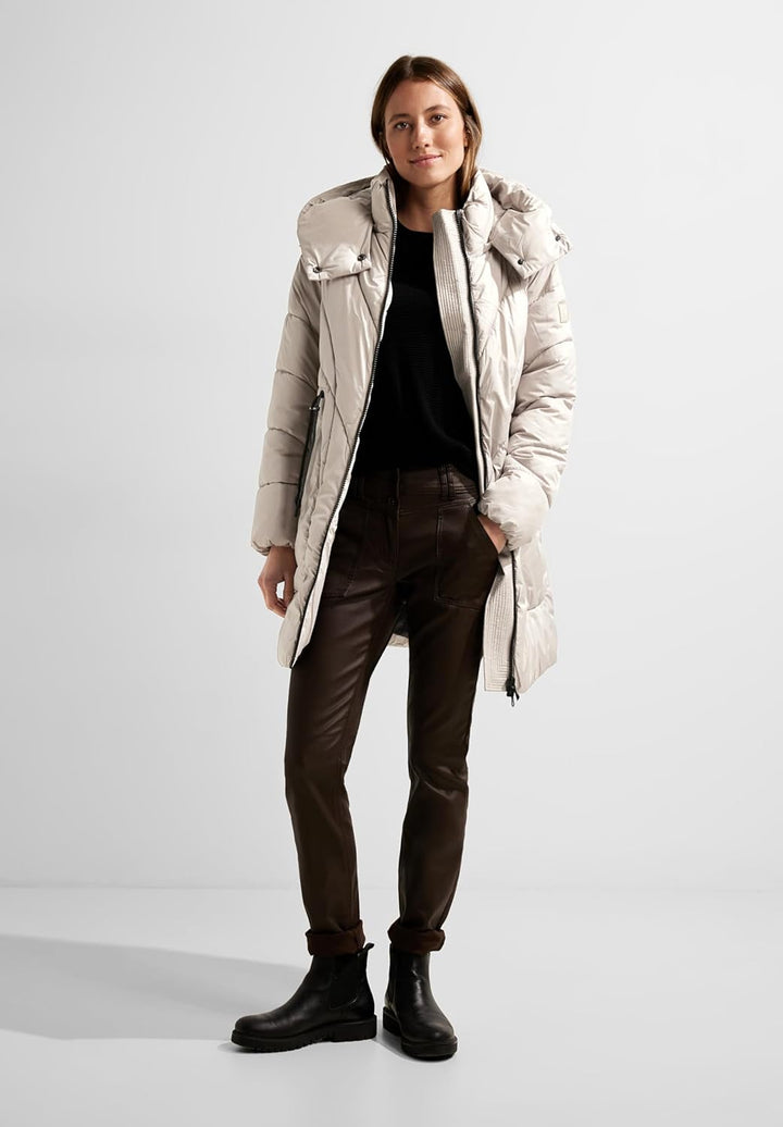 Cecil Damen Wintermantel, Beige