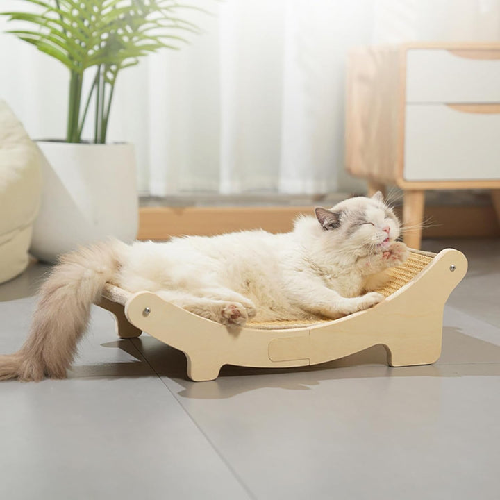 Katzen Sisal Stuhl, Katzen Kratzpappe Liegestuhl, Katzenbett Hammock, Matratzenbezug Belastbar Mit 1