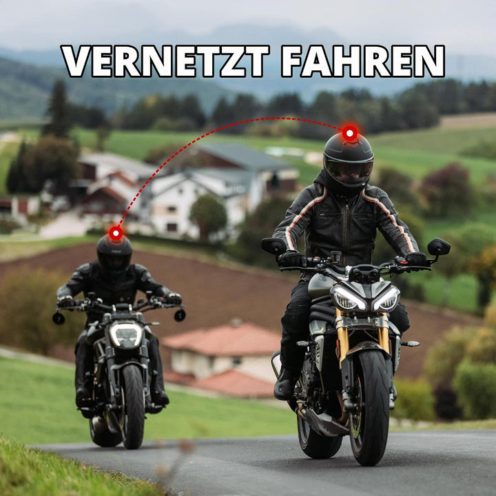 Sena Stryker Bluetooth Integralhelm mit Sound by Harman Kardon und integriertem Mesh Intercom Weiss