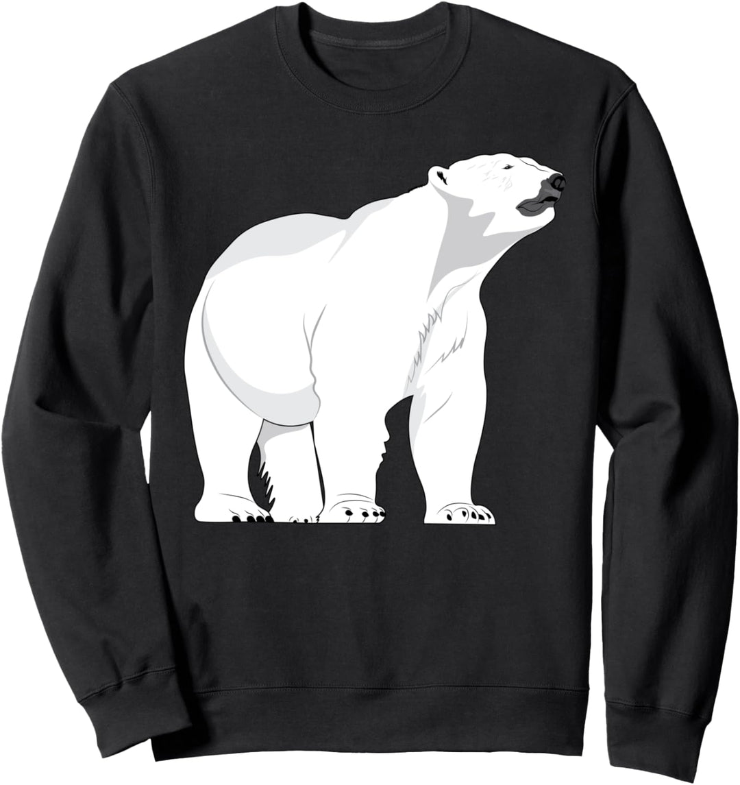 Polarbär Eisbär Arktis Sweatshirt