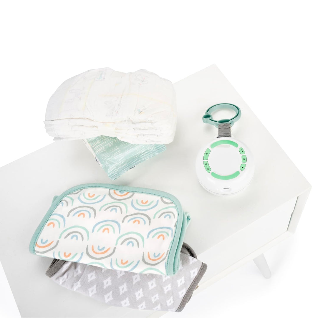 Ingenuity Pock-a-Bye Baby-Beruhiger und Bluetooth-Lautsprecher, Streamen Sie Musik oder vorgeladene