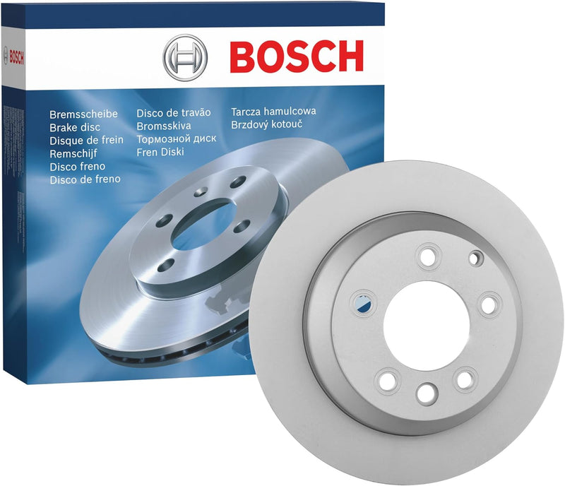 Bosch BD1025 Bremsscheiben - Hinterachse - ECE-R90 Zertifizierung - eine Bremsscheibe