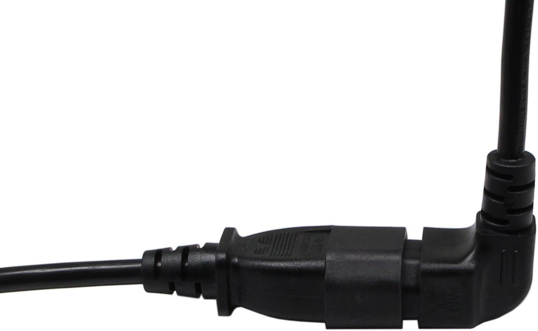 CERRXIAN 7.5In 20CM IEC 320 90 Grad C13 3 Pin Buchse an C14 3 Pin Stecker PDU Netzteil Verlängerungs