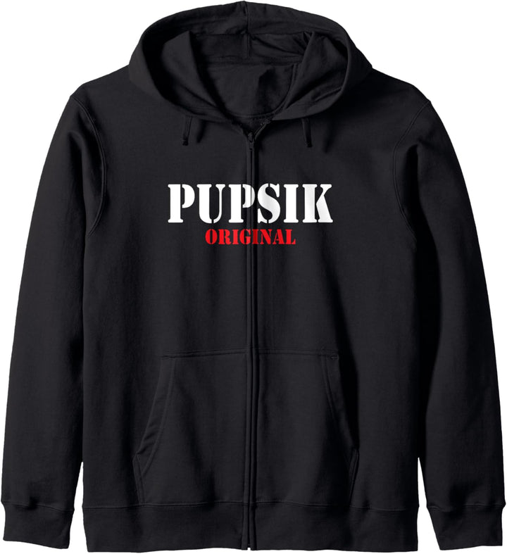 Russisch Po Russki Pupsik - Liebling Schatzi Herz Darling Kapuzenjacke