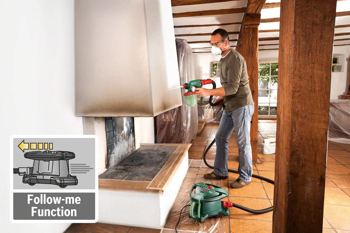 Bosch elektrisches Farbsprühsystem PFS 5000 E (1200 Watt, für Lack/Lasur/Wandfarbe, im