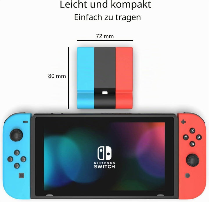 Switch TV Dock,Docking Station für Nintendo Switch/Switch OLED, Faltbare Typ C zu HDMI Adapter Switc