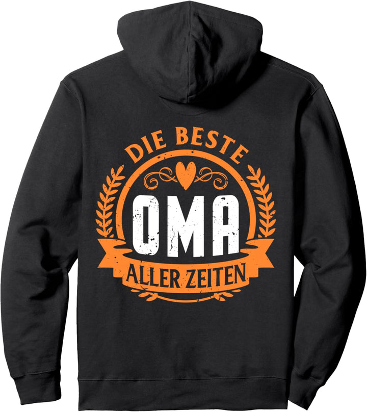Die beste Oma aller Zeiten - Enkel Enkelin Mama Geschenk Pullover Hoodie