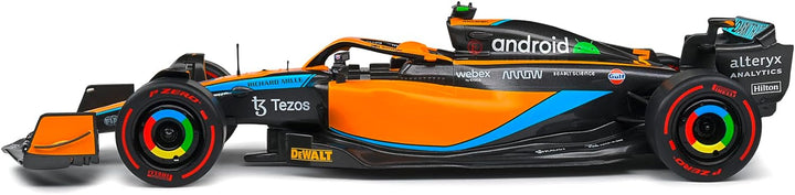 Solido Modellauto 1:18 McLaren RICCIARDO orange