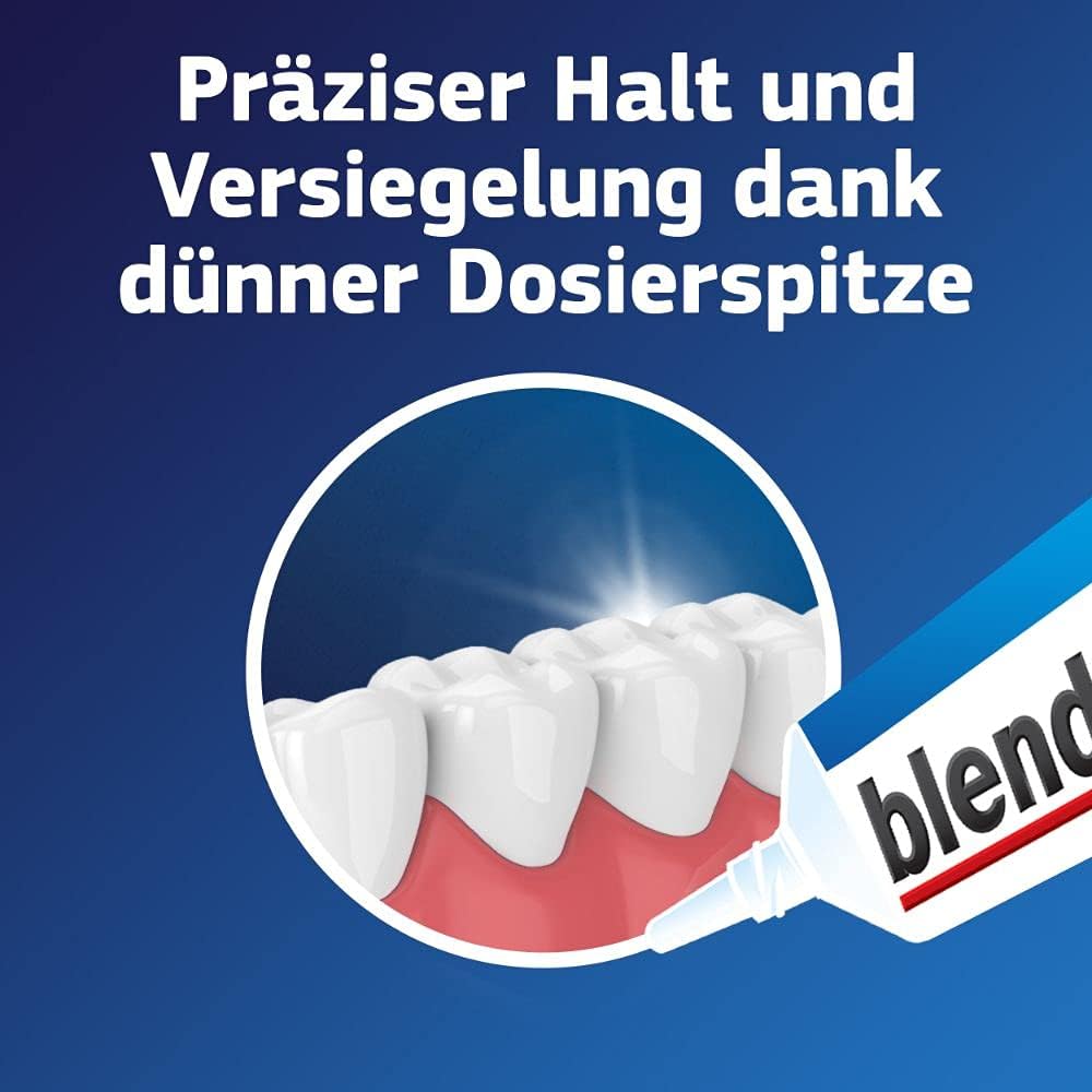 Blend-a-dent Plus Premium-Haftcreme Krümelschutz, 12er Pack (12 x 40 g) Old, 40 g (12er Pack) Old