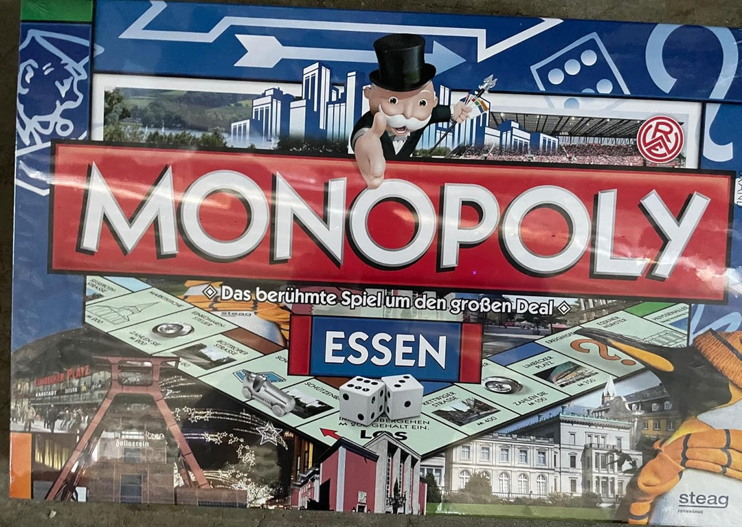 Winning Moves 40149 Monopoly Essen Stadt Edition - Das berühmte Spiel um den grossen Deal!