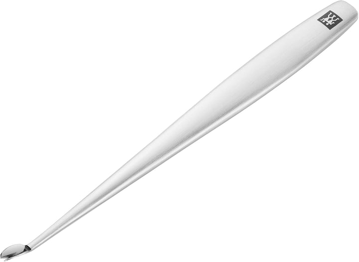 ZWILLING Nagelhautmesser mit V Klinge (Für Maniküre und Pediküre, rostfreier Edelstahl), Mattiert, P