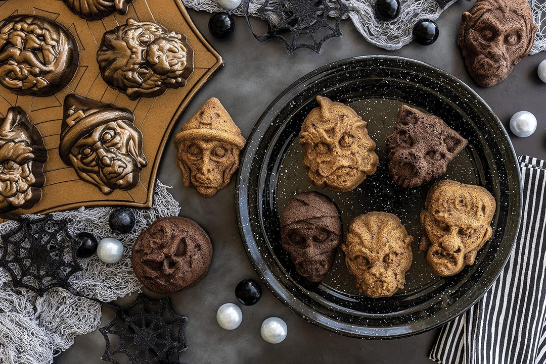 Nordic Ware Monster Mask Cakelet Monster Cakelet, Monster Cakelet