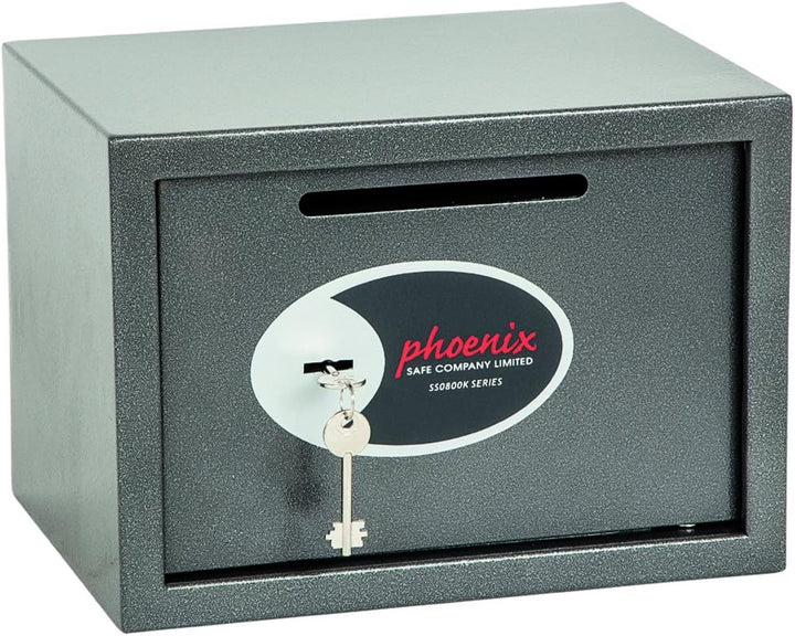 Phoenix SS0802KD Vela Deposit Home & Office Safe mit Schlüsselschloss (klein)