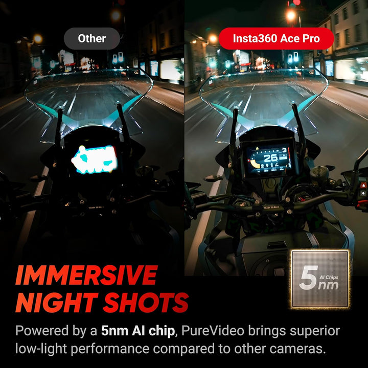 Insta360 Ace Pro Ausdauer-Kit - wasserdichte Action-Kamera, zusammen mit Leica entwickelt, 1/1,3"-Se