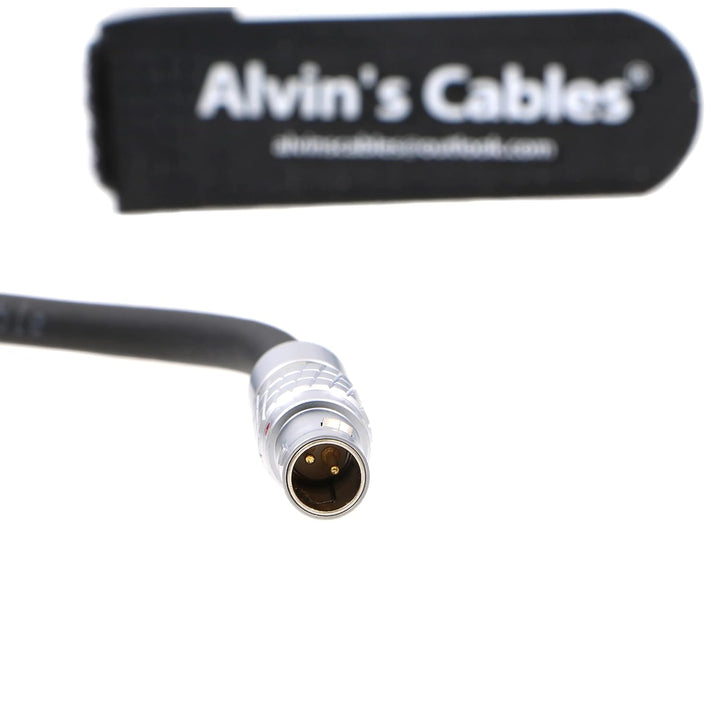 Alvin's Cables Z CAM E2 Flagship Stromkabel 2 Pin Stecker rechtwinklig DC von Nitze Plate, 2 Pin