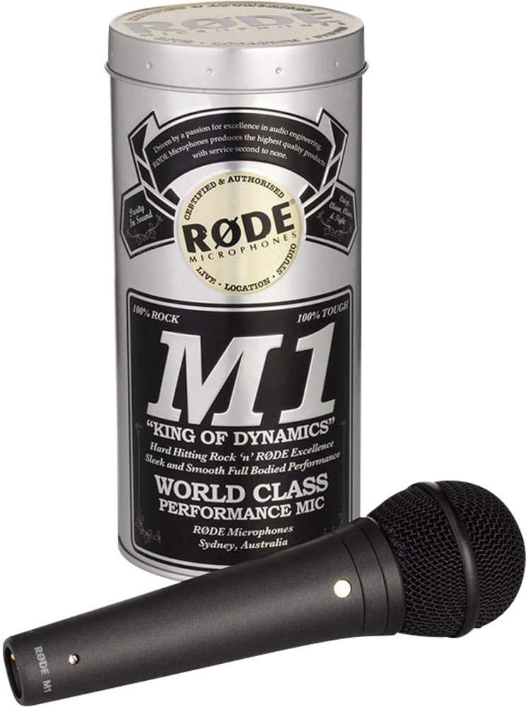 RØDE M1 Kardioid-Dynamikmikrofon für Live-Gesang und Musikproduktion M1 Single, M1 Single