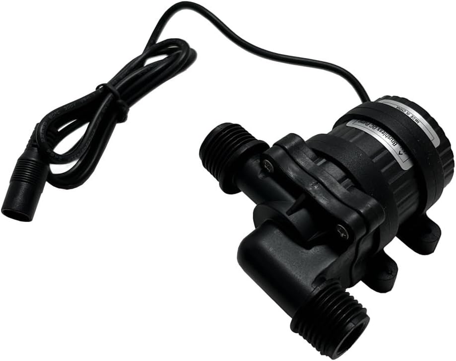 SHYSKY DC40C-2460 Micro Wasserpumpe DC bürstenlos, 24 V 28 W, 6 m 900 LPH, wasserdicht, geräuscharm,