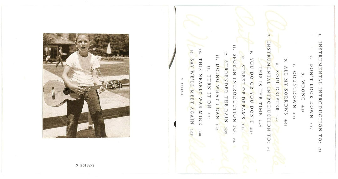 Out of the Cradle, Audio-CD