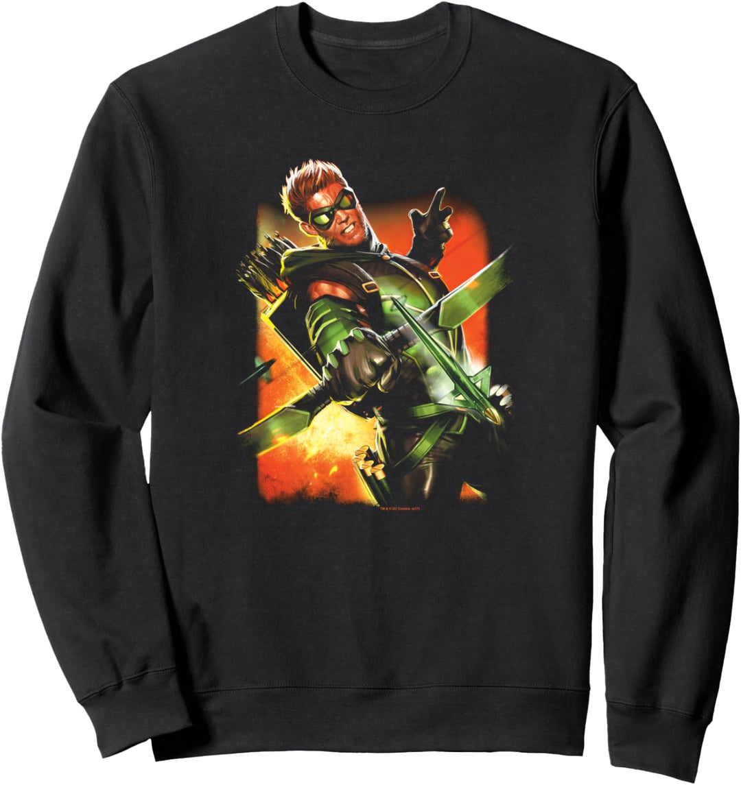 Green Arrow New 52 Cover #1 Sweatshirt