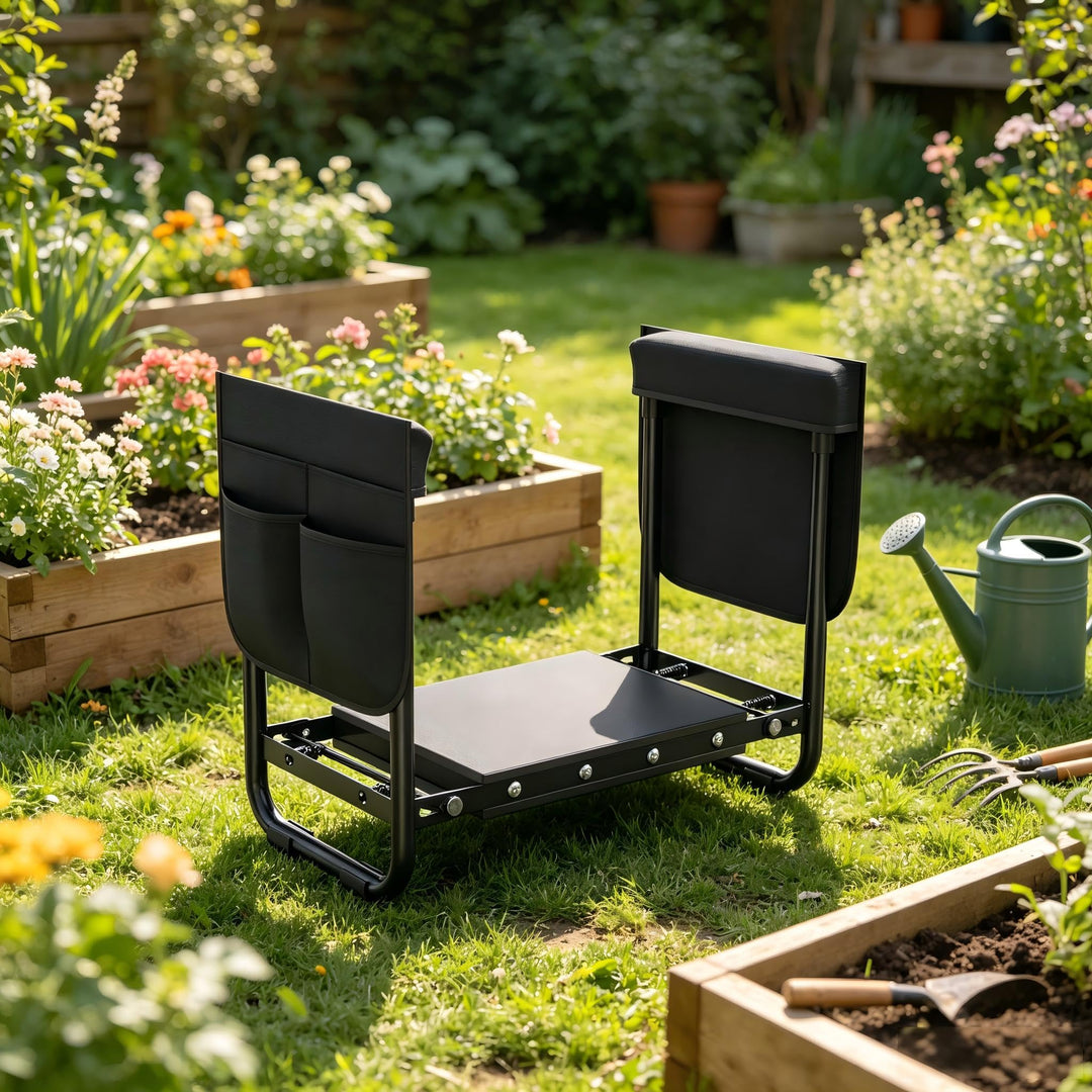 Garten Kniebank Gartenhocker für Arbeiten Gartenarbeit klappbar Arbeitshocker Sitzbank Gartenarbeit