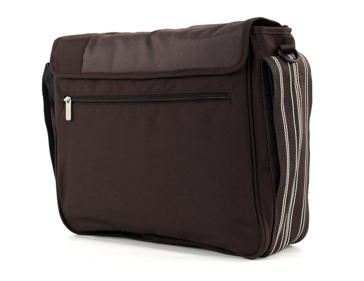 LÄSSIG Baby Wickeltasche Babytasche Stylische Umhängetasche inkl. Wickelzubehör/ Casual Messenger Ba