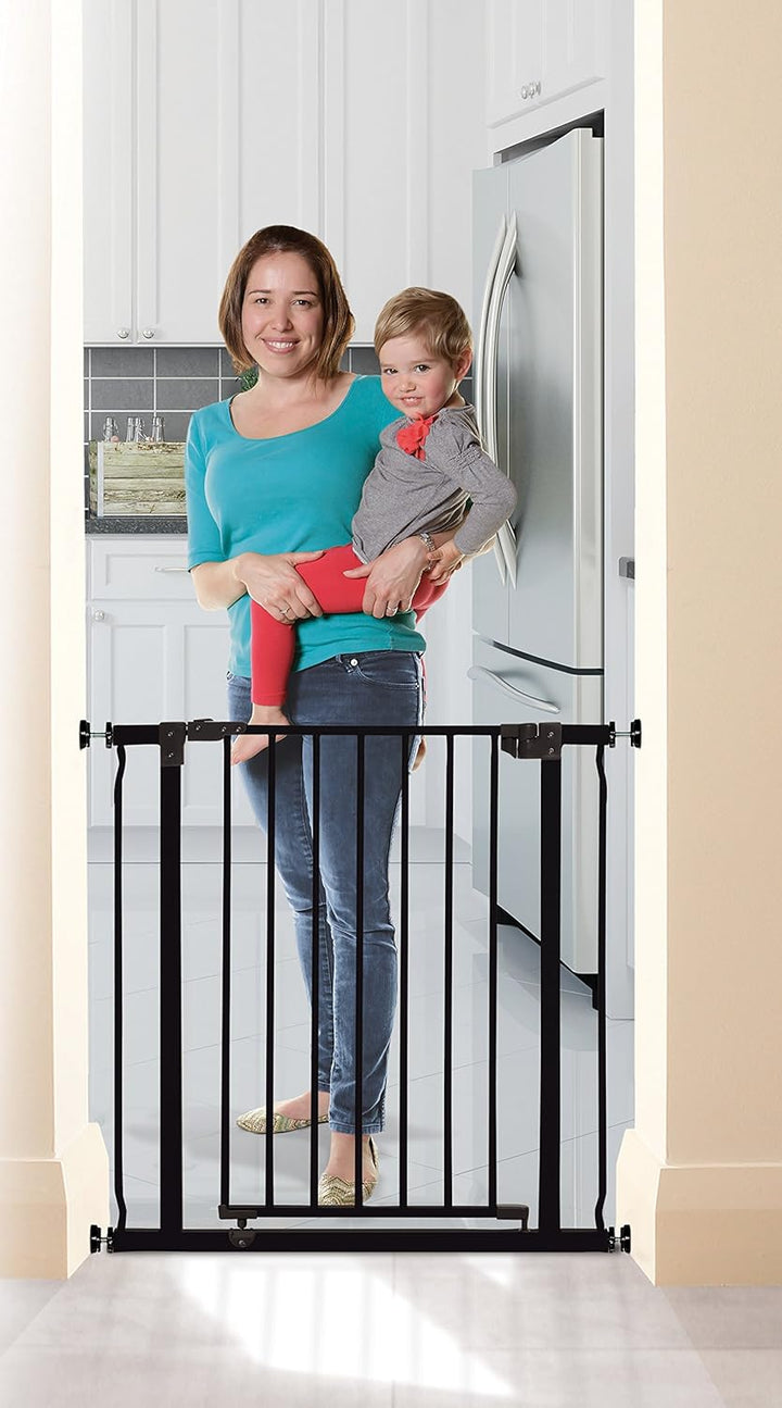 Dreambaby F919 Liberty Treppenschutzgitter / Türschutzgitter (75-81cm) schwarz 75cm - 81cm LIBERTY S