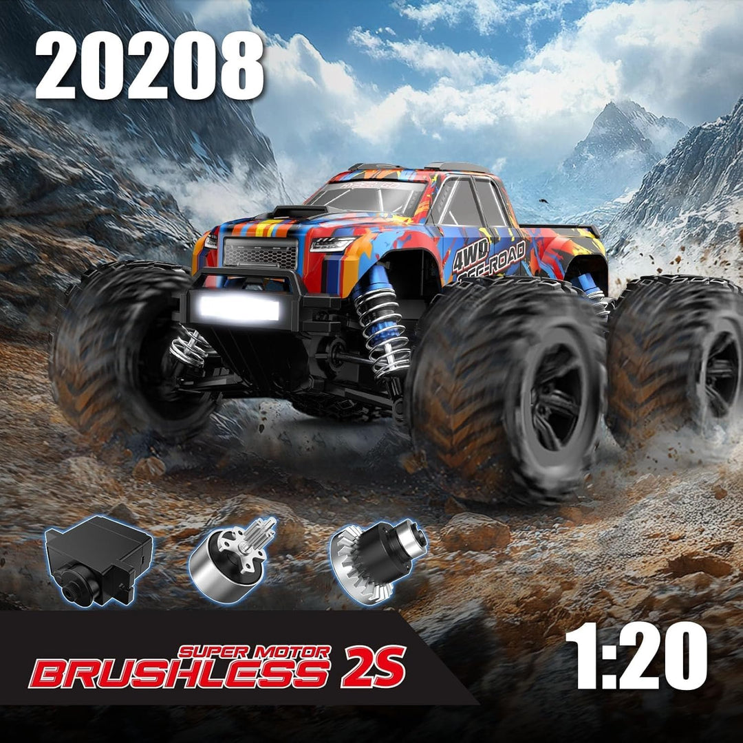 s-idee® MJX 20208 RC Car 1:20 Highspeed Off-Road Truck bis zu 40 km/h