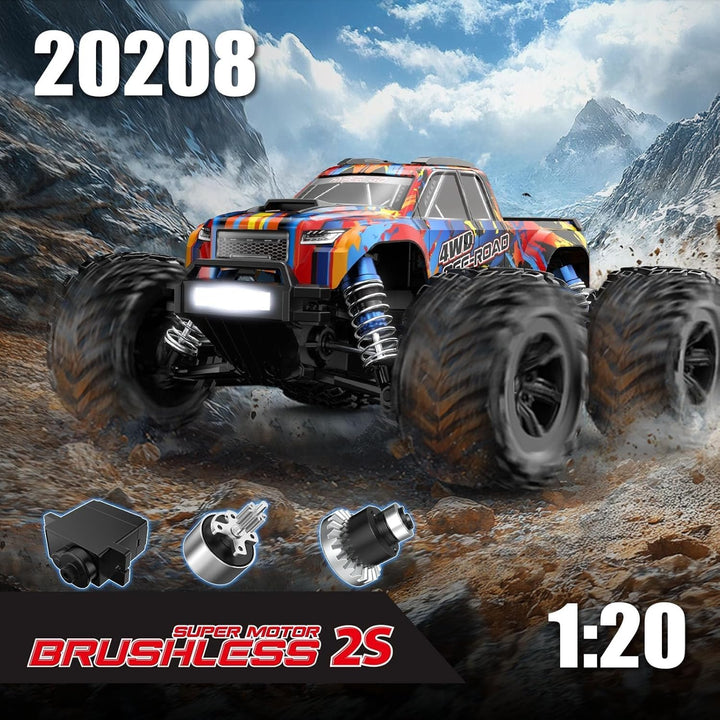 s-idee® MJX 20208 RC Car 1:20 Highspeed Off-Road Truck bis zu 40 km/h