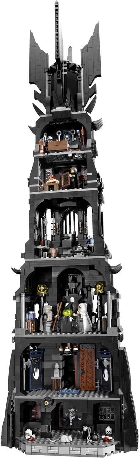 Lego Herr der Ringe Orthanc-Turm Bauset, 10237, 14 Jahre