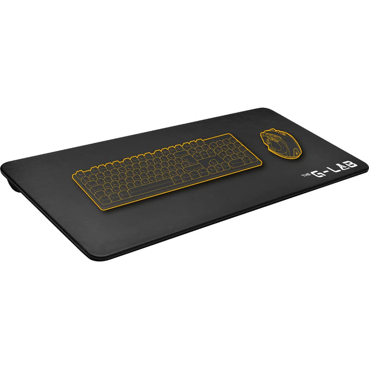 THE G-LAB K-Board Cadmium Laptopablage mit XXL-Kissen, Ideal für Home Office/Gaming für Bett oder So