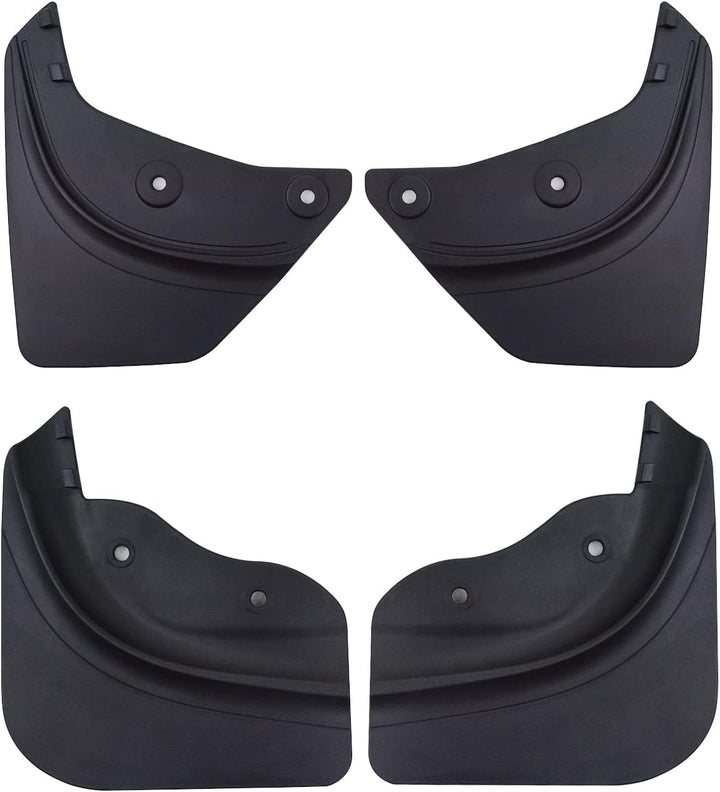 KKTR-CAR Tesla Model Y Spritzschutz, Auto-Spritzschutz, Kotflügel vorne hinten mit Schrauben, kein B