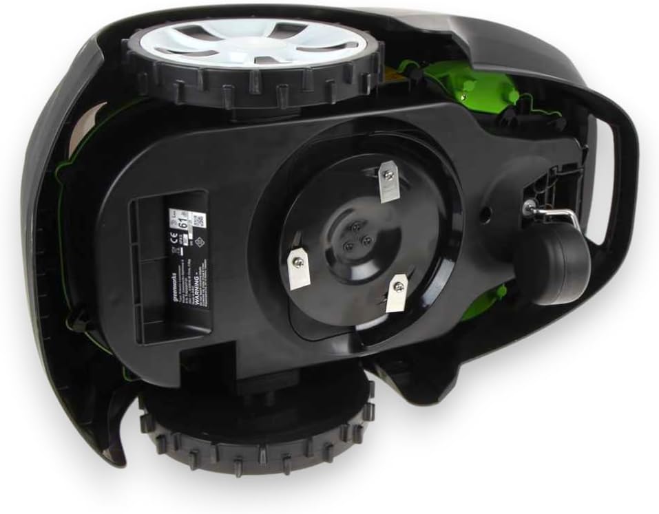 Greenworks Optimow 7 Mähroboter für Rasenflächen bis 750 m2 , Bluetooth-Appgesteuert Rasenmäher Robo