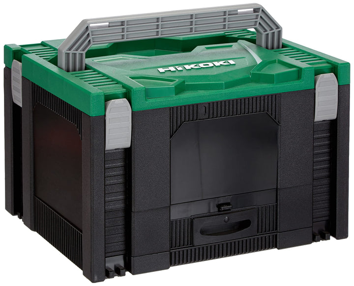 HIKOKI 40030037 Hit System Case mit 100tlg. Zubehör, Grün