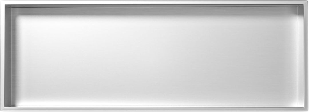 Wandnische Dusche Edelstahl, 90 x 30 x 10 cm Duschnische, Wandnische Bad Nische Duschnische,Einbau-B