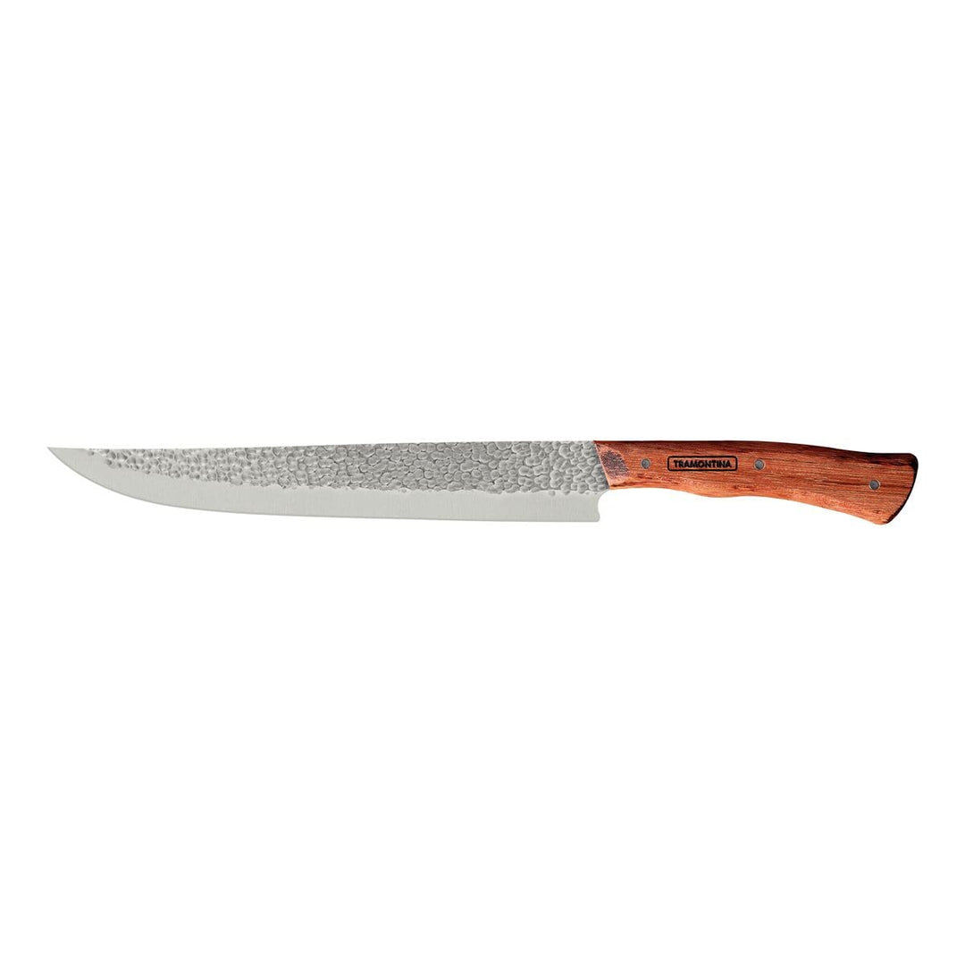 Tramontina Fleischmesser mit Hammerschlag-Klinge 25 cm – Edelstahl, rostfrei & extra scharf – ergono