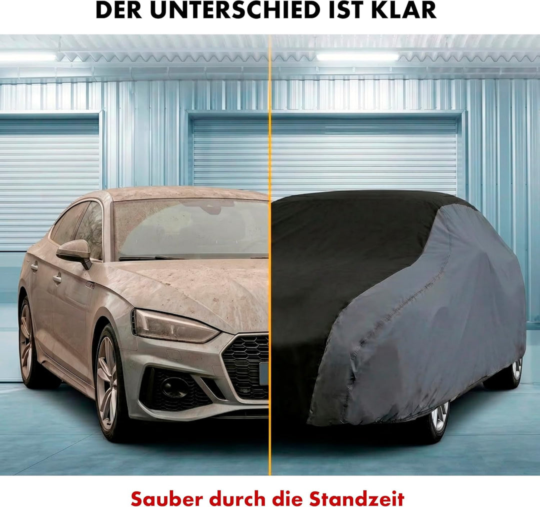 CarComfort Autoplane Indoor, atmungsaktive Autoabdeckung für Innenbereich, lackschonende Auto Abdeck