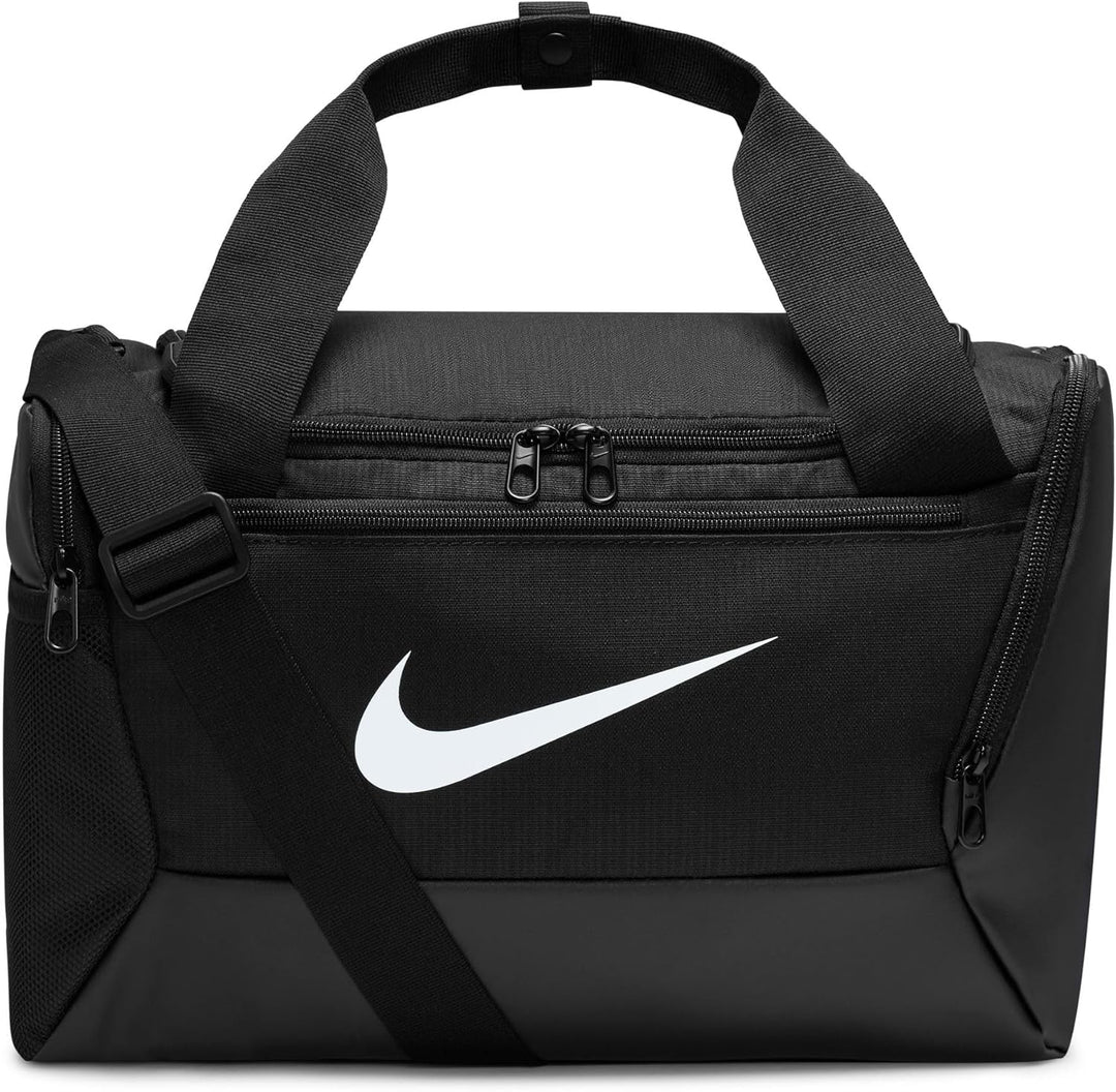 Nike Brasilia 9.5 Trainingstasche (XS, 25 l), DM3977 Black/Black/White Einheitsgrösse, Black/Black/W