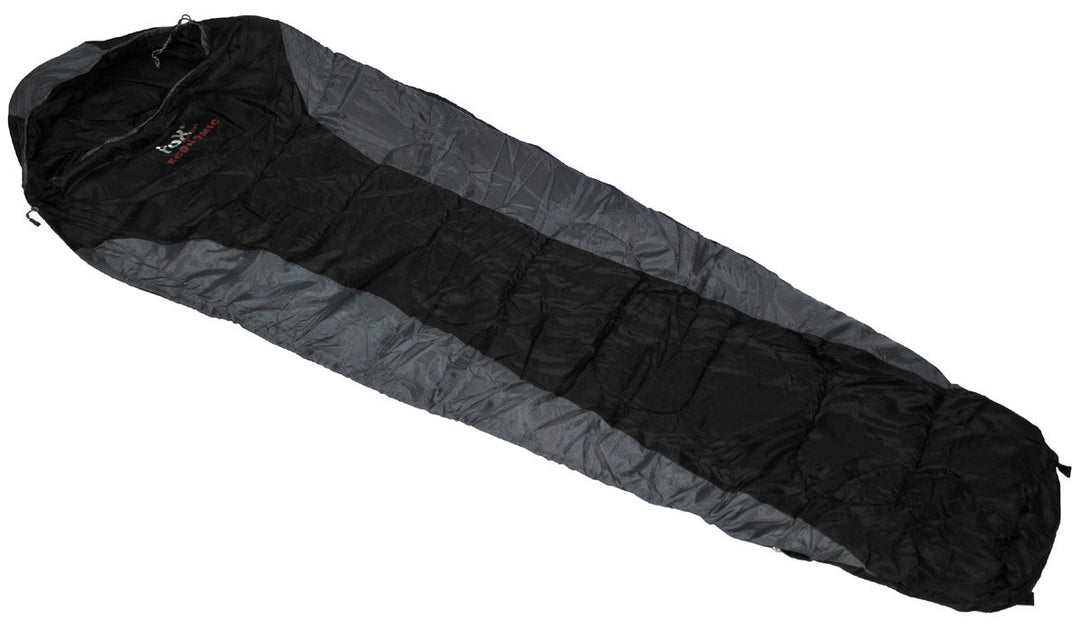 Fox Outdoor Economic Mummy Schlafsack Schwarz/Grau