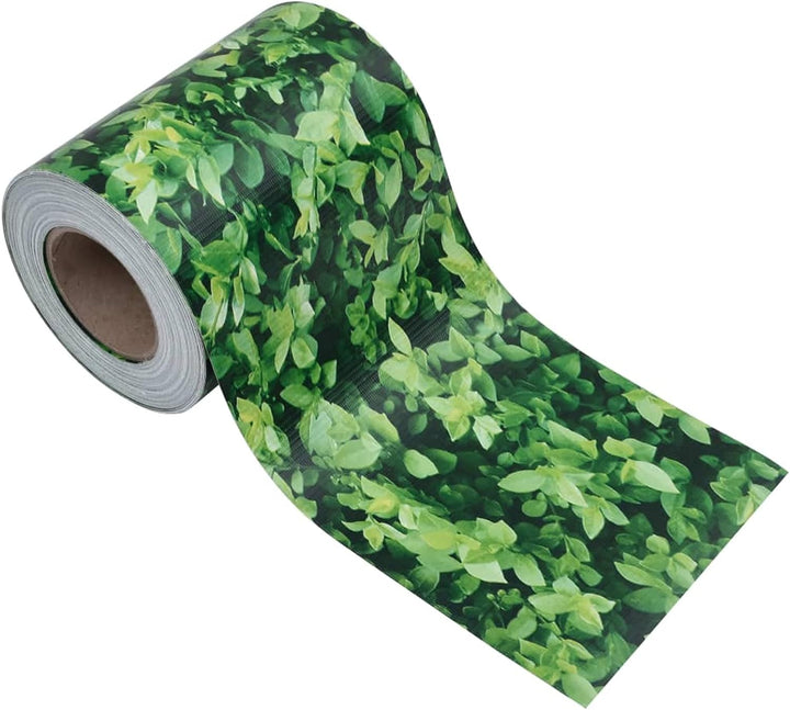 Tidyard Garten-Sichtschutz Windschutz 35 x 0,19 m Mit bedrucktem Blattmuster,Zaunrolle Zaunfolie Sic