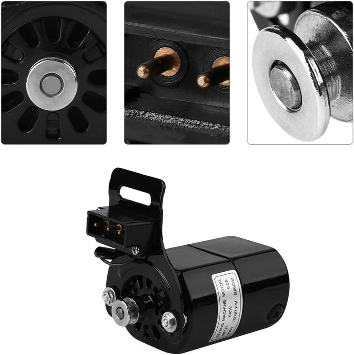 HEEPDD 220V 100W Heim nähmaschinen Motor für Brother # J00360051 7000 U/min K-Bracket 0.5 Amp