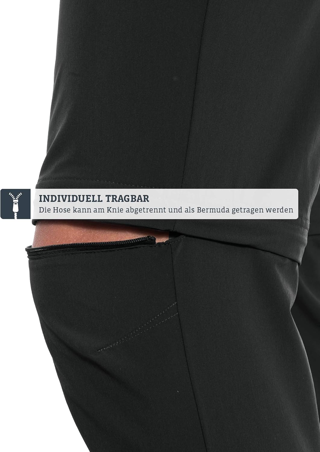 Schöffel Herren Pants Folkstone Zip Off, vielseitige Herren Hose mit Zip-Off Funktion, leichte Wande