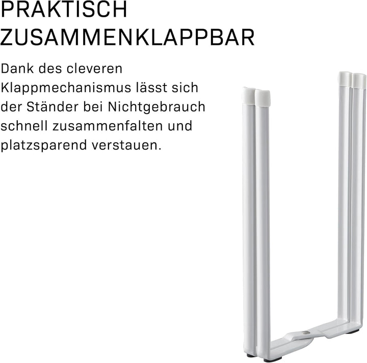 Yamazaki 6784 TOWER Mehrzweckständer für die Küche, weiss, Stahl/SILICON Harz, minimalistisch, 12 x