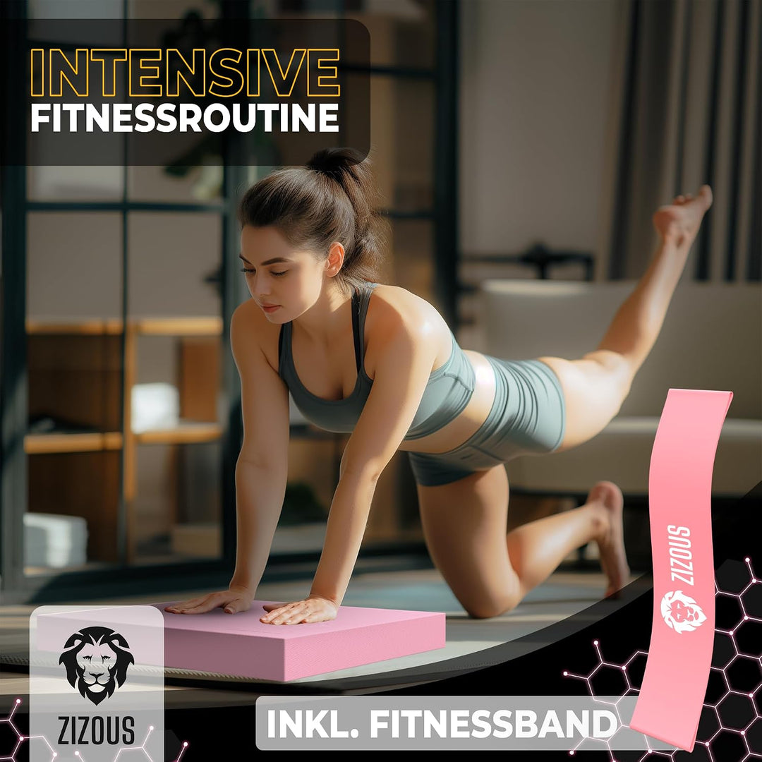 Balance Pad - Premium Balance Kissen für Gleichgewichtsübungen - Rutschfestes Balancekissen Physioth