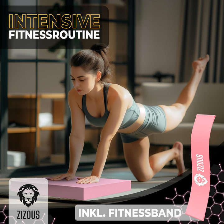 Balance Pad - Premium Balance Kissen für Gleichgewichtsübungen - Rutschfestes Balancekissen Physioth