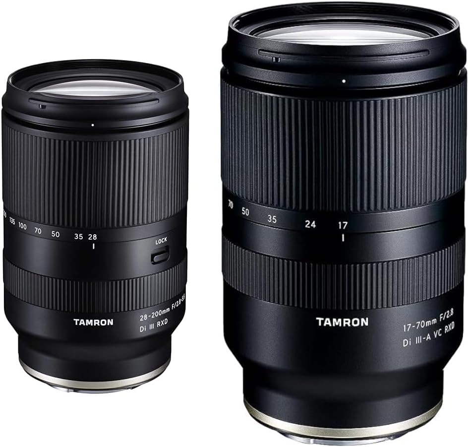 Tamron 28-200mm A071SF F/2.8-5.6 Di III RXD für Sony E-Mount, Zoom & 17-70mm F/2.8 Di III-A VC RXD Z