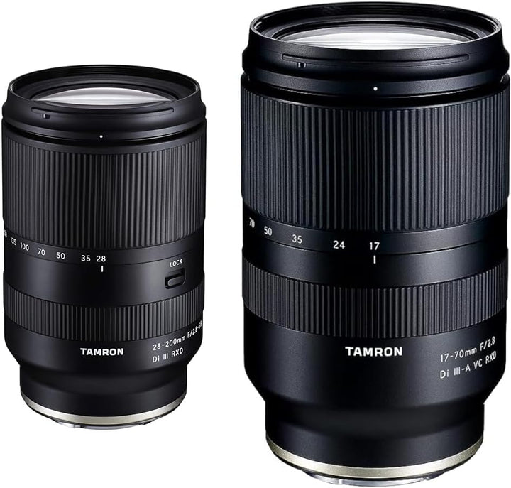 Tamron 28-200mm A071SF F/2.8-5.6 Di III RXD für Sony E-Mount, Zoom & 17-70mm F/2.8 Di III-A VC RXD Z