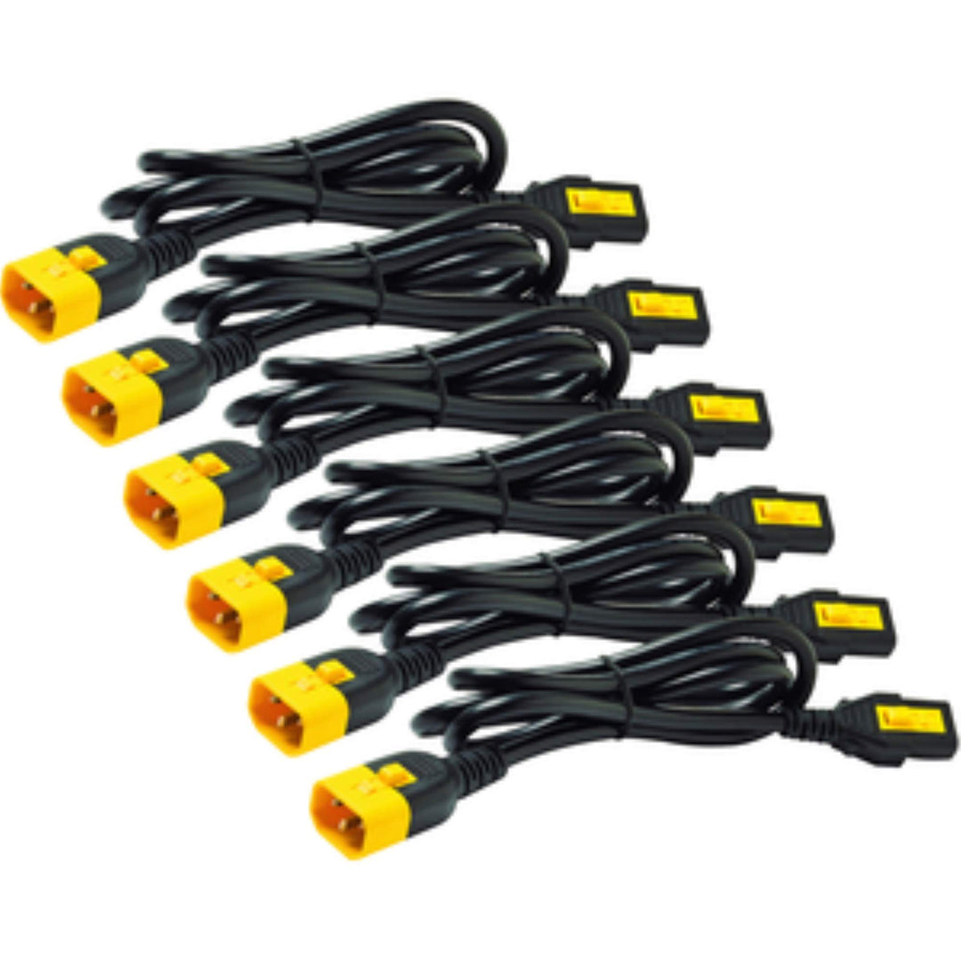 APC Stromkabel - AP8702S-WW (6 Stück, verriegelbar, C13 auf C14, 0.6 m)