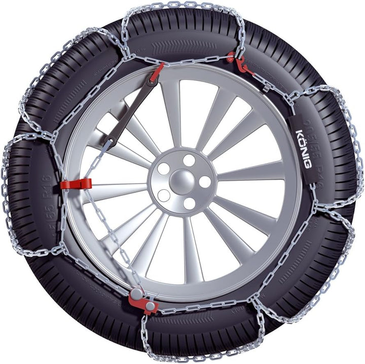 KÖNIG CB-12 104 Schneeketten, 2 Stück, 104