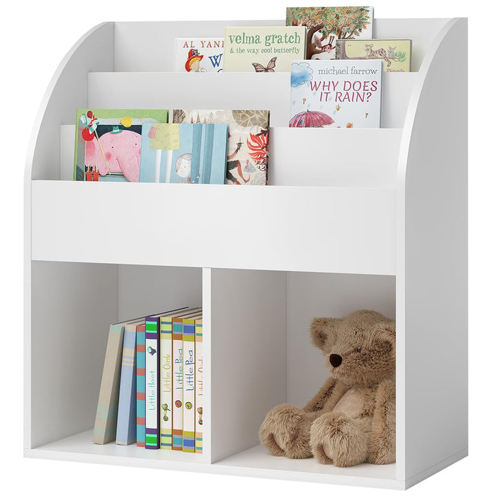 Bellabino Kinderregal Koro, Spielzeug Aufbewahrung, Bücherregal für Ki –  techstudio.ch