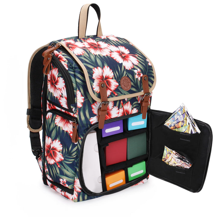 ENHANCE Sammelkarten-Aufbewahrungsbox, Rucksack in voller Grösse für Spielkarten – Platz für Karteno